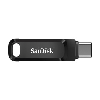 อุปกรณ์จัดเก็บข้อมูล  128 GB FLASH DRIVE (แฟลชไดร์ฟ) SANDISK ULTRA DUAL DRIVE GO USB TYPE-C (SDDDC3-128G-G46)