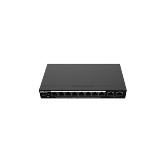 อุปกรณ์เน็ตเวิร์ค ! SWITCH (สวิตซ์) RUIJIE RG-ES210GC-LP 10-PORT GIGABIT SMART CLOUD SWITCHES (RG-ES210GC-LP) BLACK