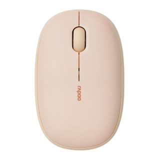 คีย์บอร์ด และเมาส์ ;; WIRELESS MOUSE (เมาส์ไร้สาย) RAPOO M650 SILENT MILKTEA BROWN