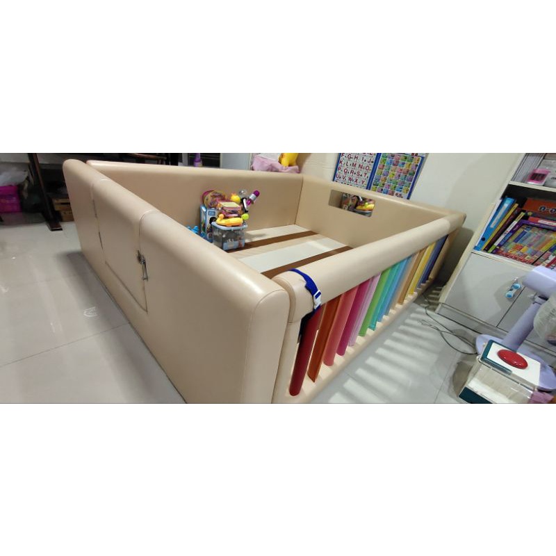 คอกกั้น 5 ฟุต สีครีมไข่ไก่ แบรนด์ octopus