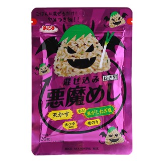 ฮามาโอโตเมะผงโรยข้าวผสมต้นหอมญี่ปุ่น 20กรัม  /  Hamaotome Akumamesgi Kogashinegishio Furikake 20g.