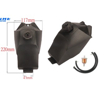 Plastic Gas Petrol Fuel Tank for 2 Stroke 47cc 49cc Mini Moto ATV Motorcycle Quad Dirt Pocket Bike Minimoto Motocross Ac