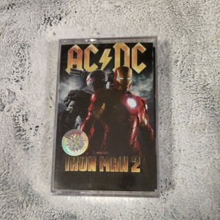 เทปคาสเซ็ต ac/dc band iron man 2 ใหม่ยังไม่ได้เปิด