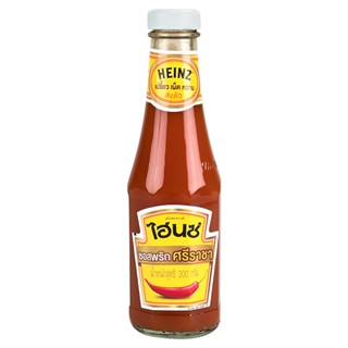 ไฮนซ์ซอสพริกศรีราชา 300กรัม  /  Heinz Sriracha Chilli Sauce 300g.