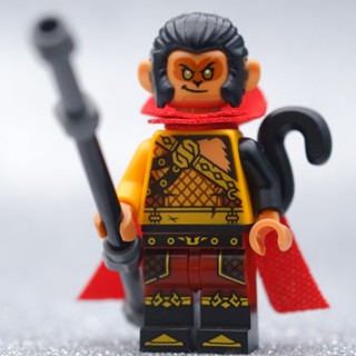 LEGO Evil Macaque Gold Amor 80024 Monkie Kid - LEGO เลโก้ มินิฟิกเกอร์ ตัวต่อ ของเล่น