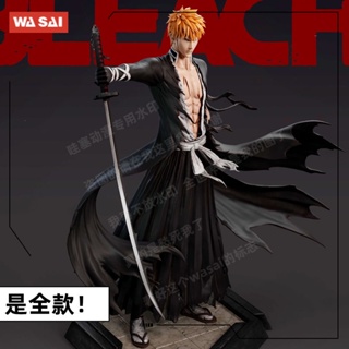 พร้อมส่ง ตุ๊กตาฟิกเกอร์ Death God Kurosaki Ichigo Millennium Blood Battle ของเล่นสําหรับเด็ก