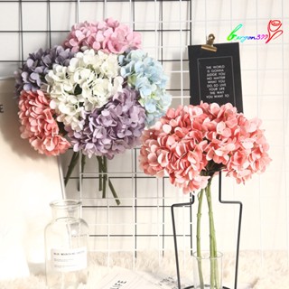 【Ag】กลีบดอกไฮเดรนเยียปลอม ป้องกันรังสียูวี สําหรับตกแต่งบ้าน Diy