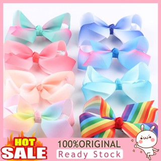 [B_398] Kids Girls Lovely Large Bowknot Hair Clip Hairpin Headwear Accessories