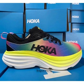 [พร้อมส่ง] Hoka ONE Bondi8 OUTDOOR รองเท้ากีฬา รองเท้าวิ่ง 11 สี สําหรับผู้ชาย ผู้หญิง