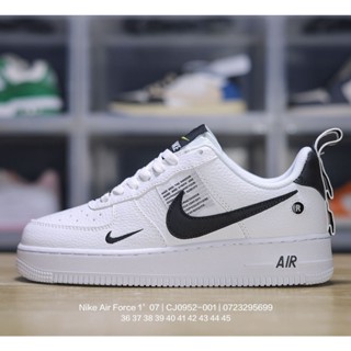 N_ike Air Force 107 "Black/White" Air Force One Classic Low-top Joker รองเท้าลําลอง รองเท้ากีฬา