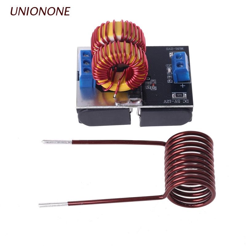 ❤❤❤🌸💮ONE 120W DC 5V~12V Mini ZVS Induction Heating Board Flyback Driver Heater Coil DIY Heating Pl