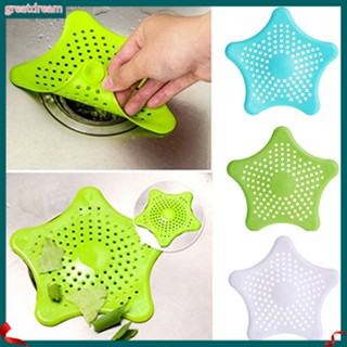 &lt;GD&gt; Cute Shape Drain Hair Strainer Star Bath Kitchen Sink Shower Sewer Cover Filte