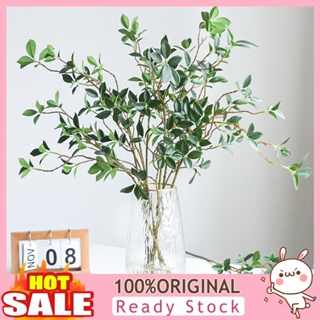 [B_398] Decorative Fake Plant Ornamental Fresh-keeping Branch Banyan Leaf Home Decor