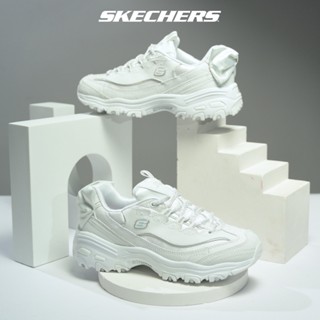 Skechers สเก็ตเชอร์ส รองเท้า ผู้หญิง Sport DLites 1.0 Shoes - 13168-WHT