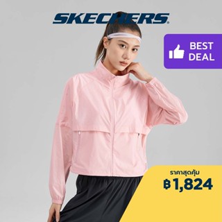 Skechers สเก็ตเชอร์ส เสื้อแจ็คเก็ต ผู้หญิง Yoga Jacket - P223W083