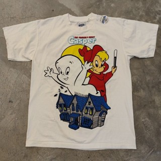 CASPER ผีน้อยเพื่อนรัก เสื้อลายการ์ตูน เสื้อวง เสื้อทัวร์