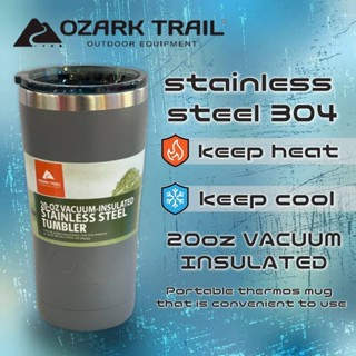 ส่งเร็ว⚡️ Ozark trail 20oz tumbler แก้วน้ำเก็บอุหภูมิความเย็น