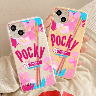 เคสโทรศัพท์มือถือ แบบนิ่ม ลายซากุระ สีขาว สําหรับ iphone 14promax 11 13 12 7 8 Plus X XR XSMax