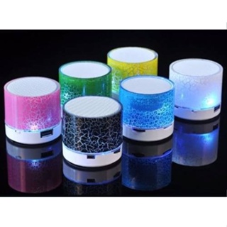 LED Mini Bluetooth Speaker ลำโพงบลูทูธมีไฟ