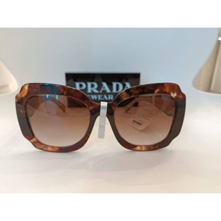 😎🥳แว่นตากันแดด New Prada sunglasses เลนส์ 54 mm.มี2สีน้ำตาลเข้มอมดำ /น้ำตาลอ่อน สวยมากกกกเลนส์ใหญ่ทรงOver size