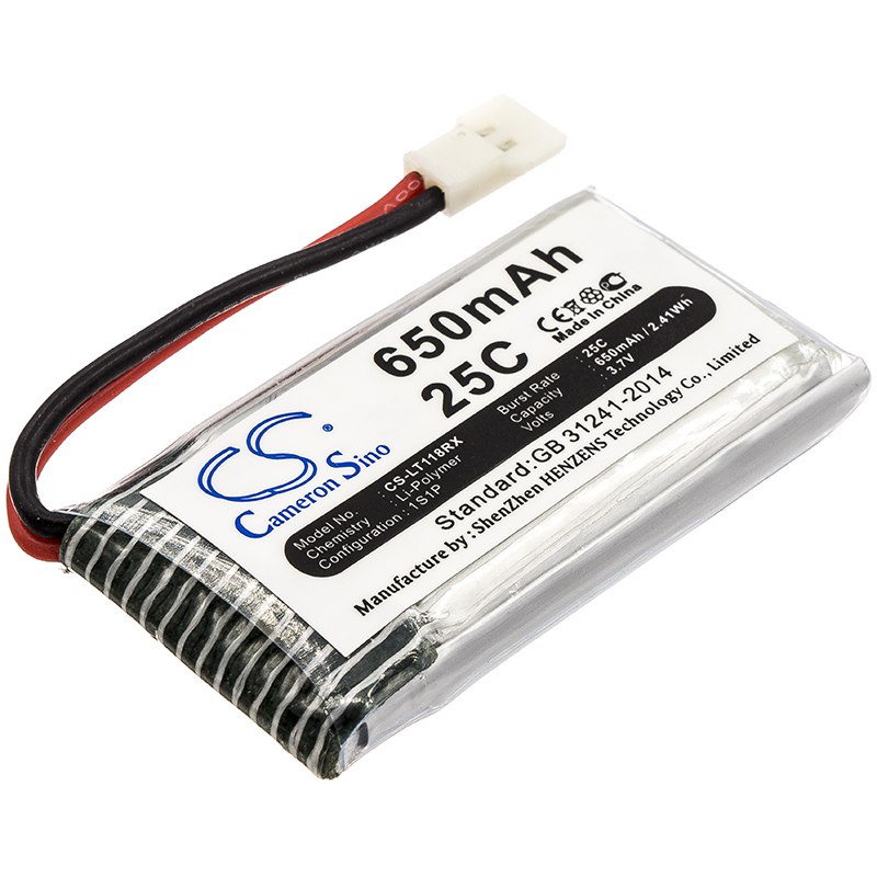Drones แบตเตอรี่สำหรับ Hubsan H107C-A24 Cheerson CX-30W HUAJUN W609-9 -10 X4 H107L Mini H107C ความจุ