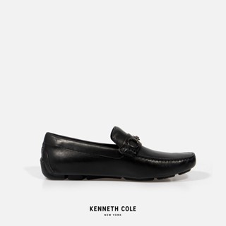 KENNETH COLE รองเท้าลำลองผู้ชาย รุ่น THEME BIT DRIVER สีดำ ( DRS - KMF0021LE-001 )