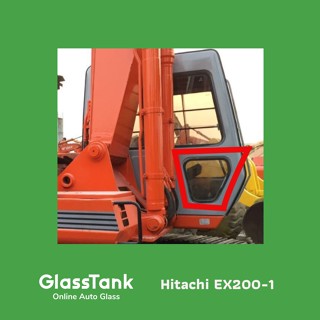 กระจกล่างขวา Hitachi EX200-1 กระจกแม็คโคร