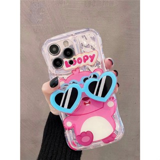 เคสโทรศัพท์มือถือ ลายแว่นตากันแดด สีฟ้า สําหรับ Apple iPhone 14 13 12 11 Pro Max 14pro 13