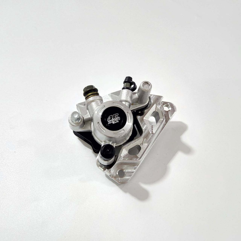 ปั๊มล่าง ปั๊มโลโก้46 สีเงินโลโก้46ดำ + ขาCNC โซนิค - รูปที่ 2