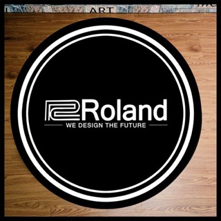 คุณภาพดี Roland Roland กลองไฟฟ้า แร็คกลอง กันลื่น พรมปูพื้น ห้องซ้อม ดูดซับแรงกระแทก ฉนวนกันเสียง กลองลดเสียงรบกวน