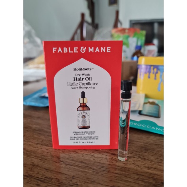 fable & mane Mini HoliRoots Pre-wash Hair Treatment Oil 1.5 ml