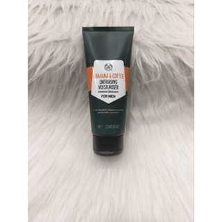 THE BODY SHOP GUARANA &amp; COFFEE ENERGISING MOISTURISER FOR MEN 100ML