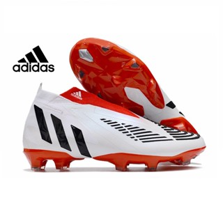 Adidas Predator Edge+ FG รองเท้าบูทฟุตบอล กันน้ํา ข้อสูง 17