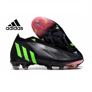 Adidas Predator Edge+ FG รองเท้าบูทฟุตบอล กันน้ํา ข้อสูง 20