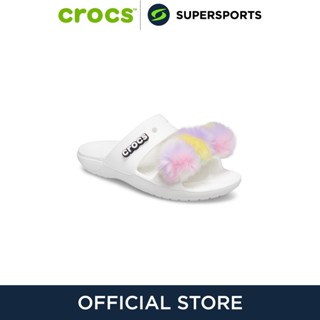 CROCS Classic Fur Sure รองเท้าแตะผู้ใหญ่