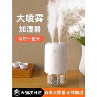 เครื่องพ่นอโรม่า เครื่องพ่นอโรม่า xiaomi [แนะนำโดย Li Jiaxian] เครื่องเพิ่มความชื้นในครัวเรือนห้องนอนเงียบขนาดเล็กชาร์จ usb หญิงตั้งครรภ์ทารกอากาศสำนักงานเดสก์ท็อปหอพักแบบพกพานักเรียนข้างเตียงมินิรถสเปรย์อโรมา