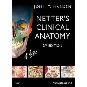 Netter's Clinical Anatomy With Online Access (Paperback) Author:John T. Hansen (Ed&Yr: 3/2014) ISBN: