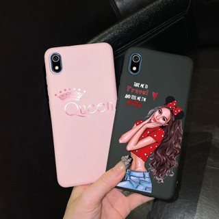 เคสโทรศัพท์ซิลิโคน TPU แบบนิ่ม ลายมงกุฎ สําหรับ Redmi 7A Redmi7 A Redmi7A