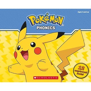 NEW! หนังสืออังกฤษ Phonics Boxed Set (Pokemon) [Hardcover]