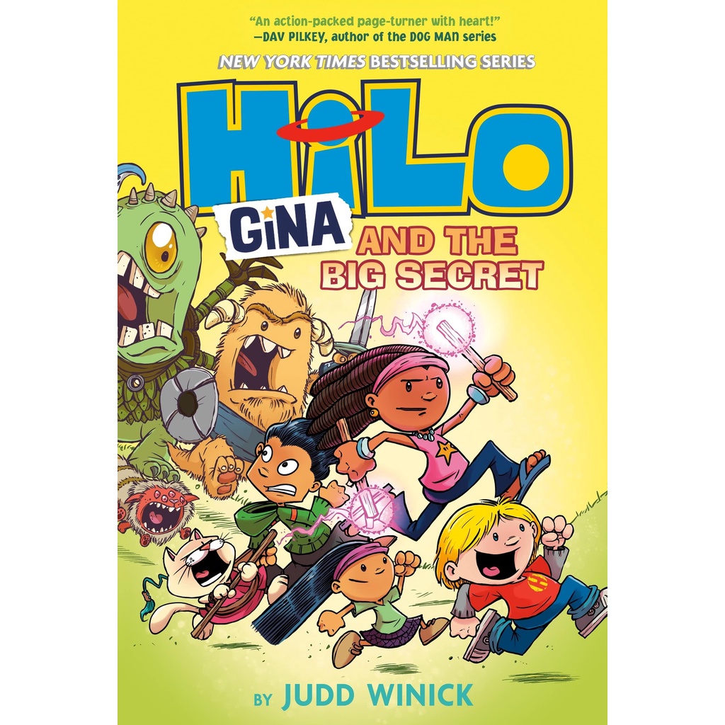 NEW! หนังสืออังกฤษ Hilo Book 8: Gina and the Big Secret (Hilo) [Hardcover]