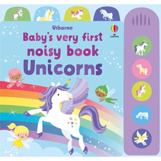 NEW! หนังสืออังกฤษ Babys Very First Noisy Book Unicorns (Babys Very First Noisy Book) (Board Book) [Hardcover]