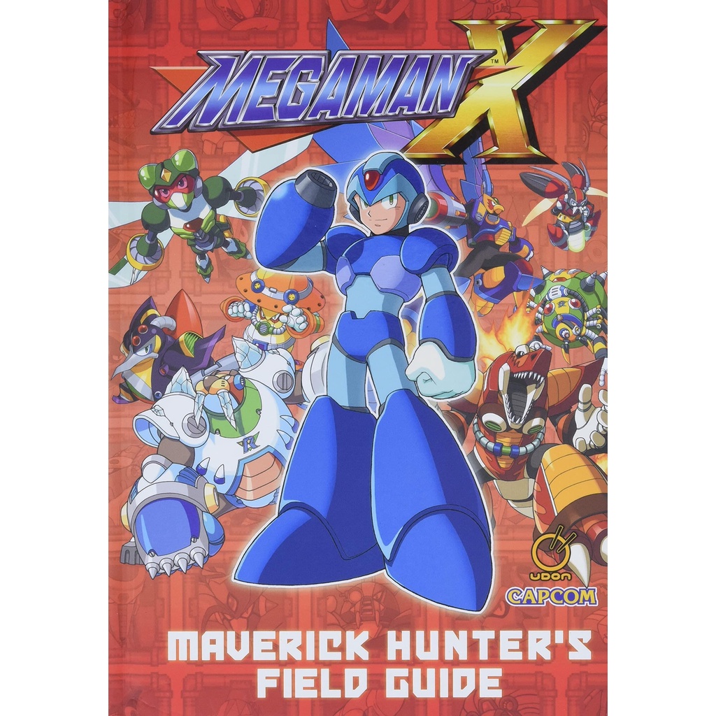NEW! หนังสืออังกฤษ Mega Man X: Maverick Hunter's Field Guide [Hardcover]