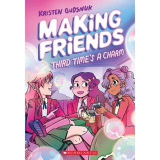 NEW! หนังสืออังกฤษ Making Friends: Third Times the Charm: a Graphic Novel (Making Friends #3) [Paperback]