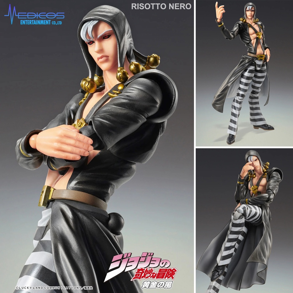 ของแท้ Medicos JoJo's Bizarre Adventure โจโจ้ ล่าข้ามศตวรรษ สายลมทองคำ Risotto Nero รีสอร์ท เนโร Cho