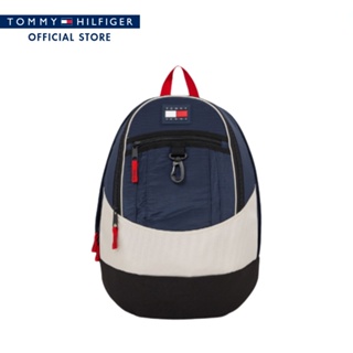 Tommy Hilfiger กระเป๋าสะพายหลังผู้ชาย รุ่น AM0AM10713 C87 -  สีฟ้า