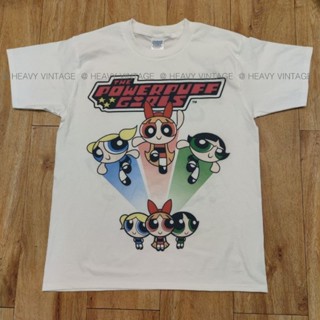 POWER PUFF GIRLS เสื้อลายการ์ตูนน่ารัก