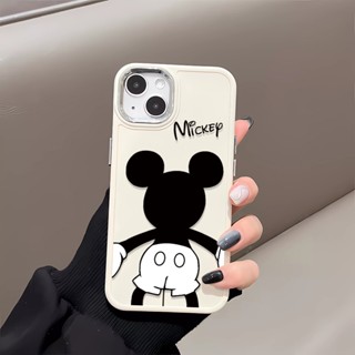 เคสโทรศัพท์มือถือ ซิลิโคน กรอบโลหะ กันกระแทก ลายการ์ตูนตลก แฟชั่น สําหรับ iphone 14promax 11 13 12 7Plus 8 X XS Max