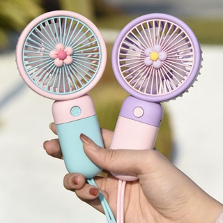 NEWMINE พัดลมมินิ พัดลมพกพาชาร์จได้ USBพัดลมพกพา Mini Portable fan