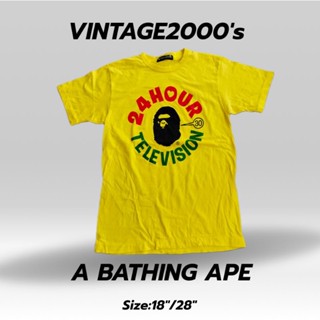 เสื้อวินเทจA bathing apeปี2007 เสื้อวินเทจแท้100% #A1