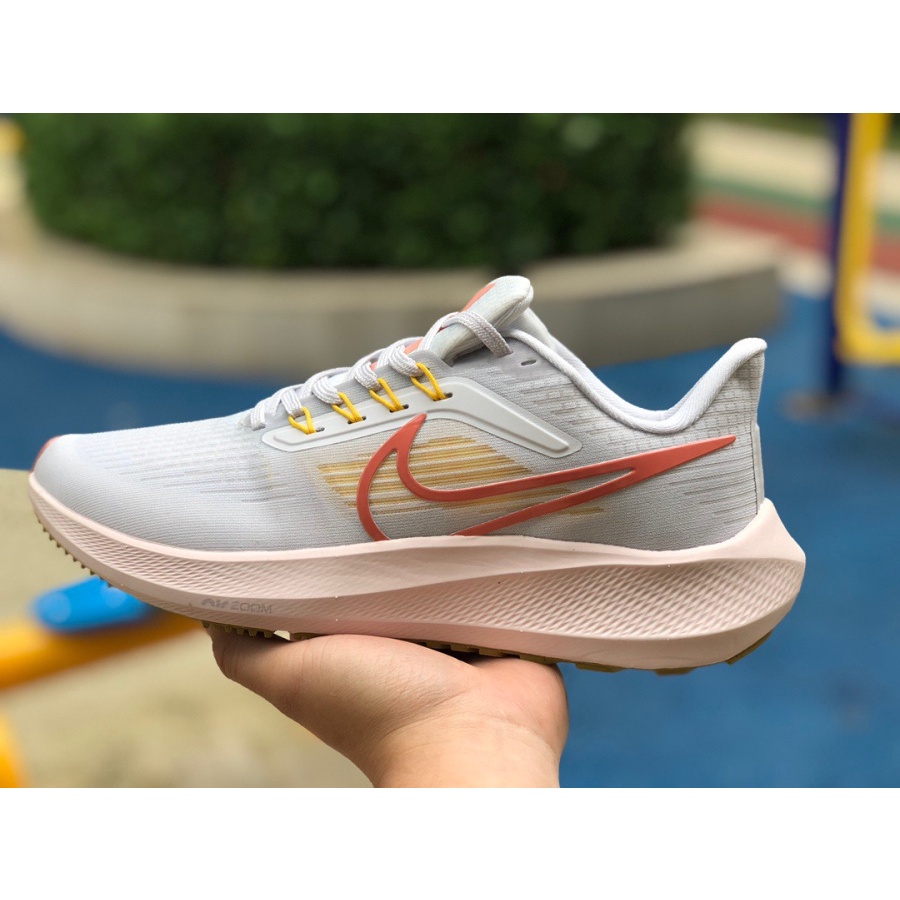 ☞✱✶2022New NK Air Zoom Pegasus 38 รองเท้าวิ่งสีขาวชมพู DM0173-501